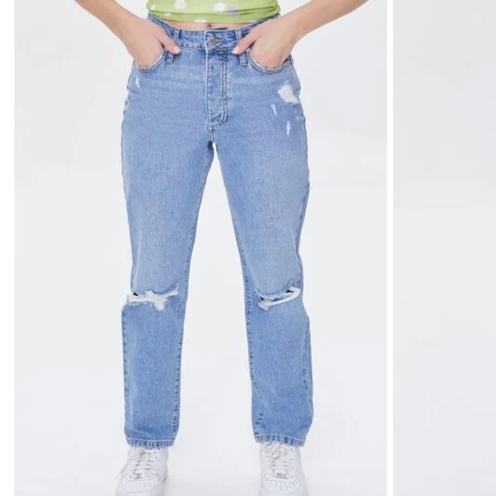 Forever21 High Rise Mom Jeans | Size 30